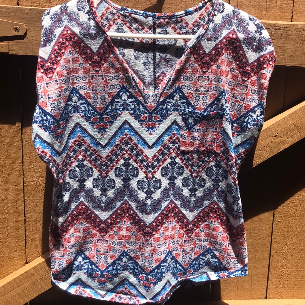 Multi colored blouse cotton